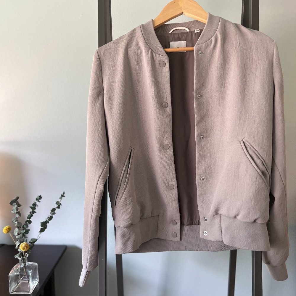 Wilfred/Aritzia Baseball Jacket - image 1